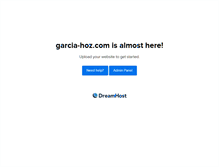 Tablet Screenshot of garcia-hoz.com